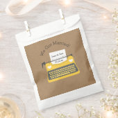 Tapis Jaune Customisé mariage Favor Sacs (Coupé)