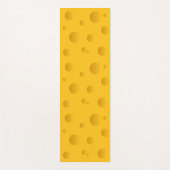 Tapis jaune de yoga de fromage suisse de nouveauté (Devant)