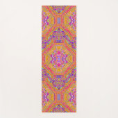 Tapis magique rose chaud / Plaque bleue orange (Devant)