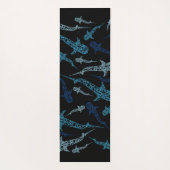 Tapis modelé de yoga de requin de baleine (Dos)