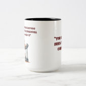 Tapis Non Branché Dans Une Mug Drôle (Centre)