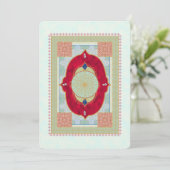 Tapis Oriental - Carte d'invitation (Debout devant)