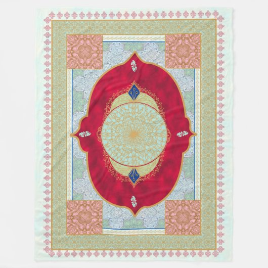 Tapis Oriental - Couverture polaire (Devant)