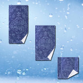 Tapis persan look bleu