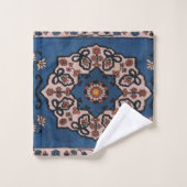 Tapis Persan Turc Bleu Oriental (Gant de toilette)
