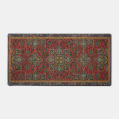 Tapis Perse Tapis Rouge Bleu classique (Recto)