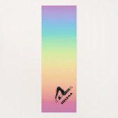 Tapis personnalisés de Pilates de yoga (Dos)