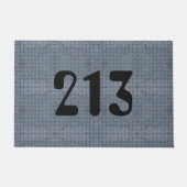 Tapis porte numéro de maison (Devant)