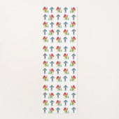 Tapis psychédélique de yoga de champignons (Devant)