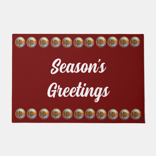 Tapis rouge Bonnes Fêtes (Devant)