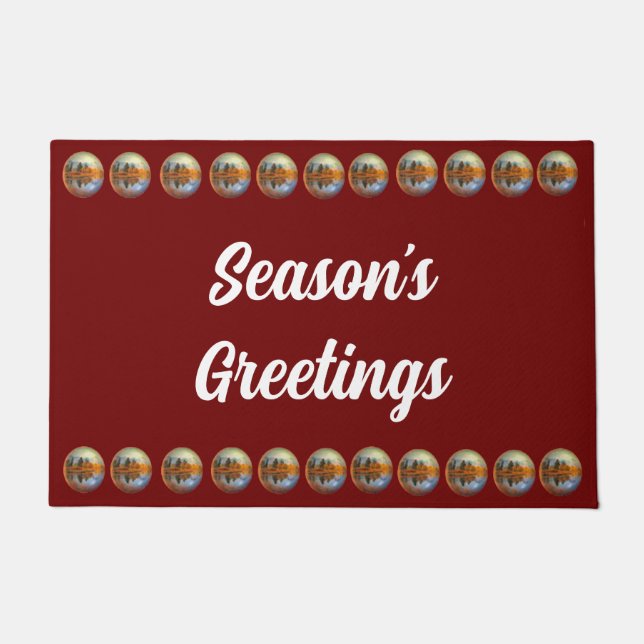 Tapis rouge Bonnes Fêtes (Devant)