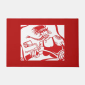 Tapis rouge motards (Devant)