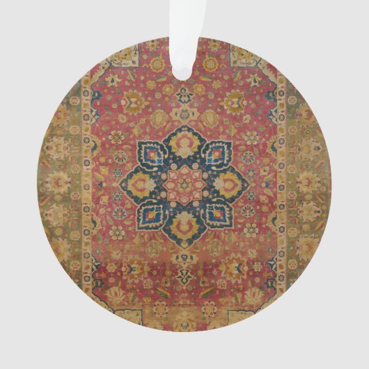 Tapis rouge or Kashan tapis Perse Asiatique (devant)
