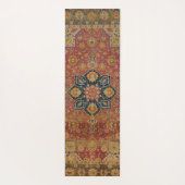 Tapis rouge or Kashan tapis Perse Asiatique (Dos)