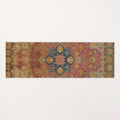 Tapis rouge or Kashan tapis Perse Asiatique (Devant (Horizontal))