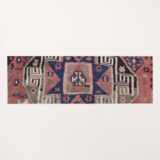 Tapis rouge oriental Killim (Dos (Horizontal))