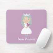 Tapis sobre de souris de princesse (Avec souris)