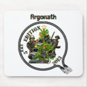 Tapis souris Lan de Noël Argonath (Devant)