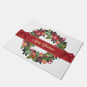 Tapis traditionnel de couronne de Noël (Incliné)