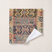 Tapis turc antique kilim (Gant de toilette)