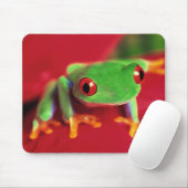 Tapis vert clair de souris de grenouille (Avec souris)