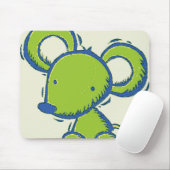 Tapis vert de souris (Avec souris)