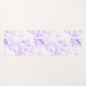 Tapis Yoga bleu rose vif. (Devant (Horizontal))