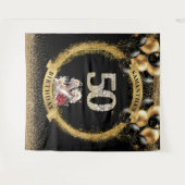 Tapisserie 50e Anniversaire Chic Hauteur talons (Devant (Horizontal))