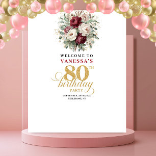 Tapisserie 80e Anniversaire Teinte Rosée de Bourgo