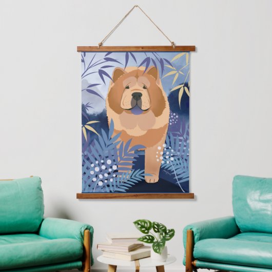 Tapisserie à boue lisse INDIGO (Salon)