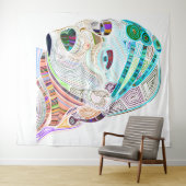 Tapisserie africaine (En situation (horizontale))