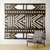 Tapisserie africaine de Bogolan (En situation (horizontale))