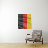Tapisserie allemande de drapeau (En situation)