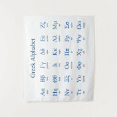 Tapisserie alphabétique grecque (Devant)