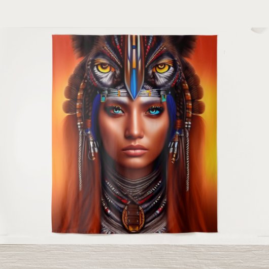 Tapisserie amérindienne Apache (Devant)