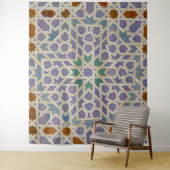 Tapisserie Arabian Geometry Medium (127 x 152 cm) (En situation)
