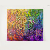 Tapisserie arc-en-ciel torsadée (Devant (Horizontal))