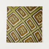 Tapisserie architecturale Brown et verte (Devant (Horizontal))