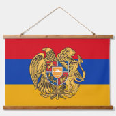 Tapisserie arménienne patriotique, cadre du drapea (Devant)