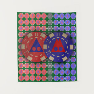 Tapisserie ATARI MARI Poker