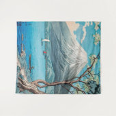 Tapisserie avec art japonais classique (Devant (Horizontal))