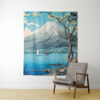 Tapisserie avec art japonais classique