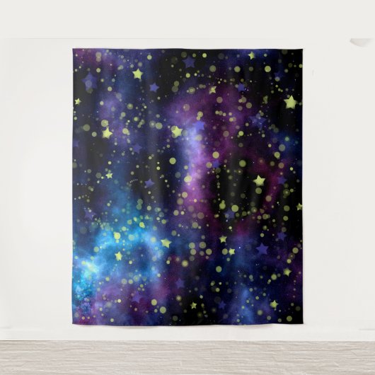 Tapisserie avec ciel étoilé motif (Devant)