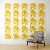 Tapisserie avec poisson d'or (En situation (horizontale))