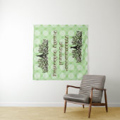 Tapisserie - Bannière de collecte familiale (En situation (horizontale))