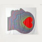 Tapisserie Battement de Coeur (Devant (Horizontal))