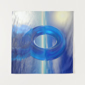 Tapisserie Blue Reflections (Devant (Horizontal))