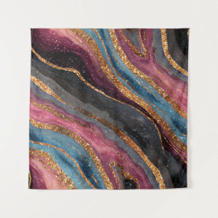 Tapisserie Bohème Pailletée Agate