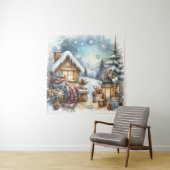 Tapisserie Cabine d'hiver (En situation)
