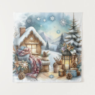 Tapisserie Cabine d'hiver